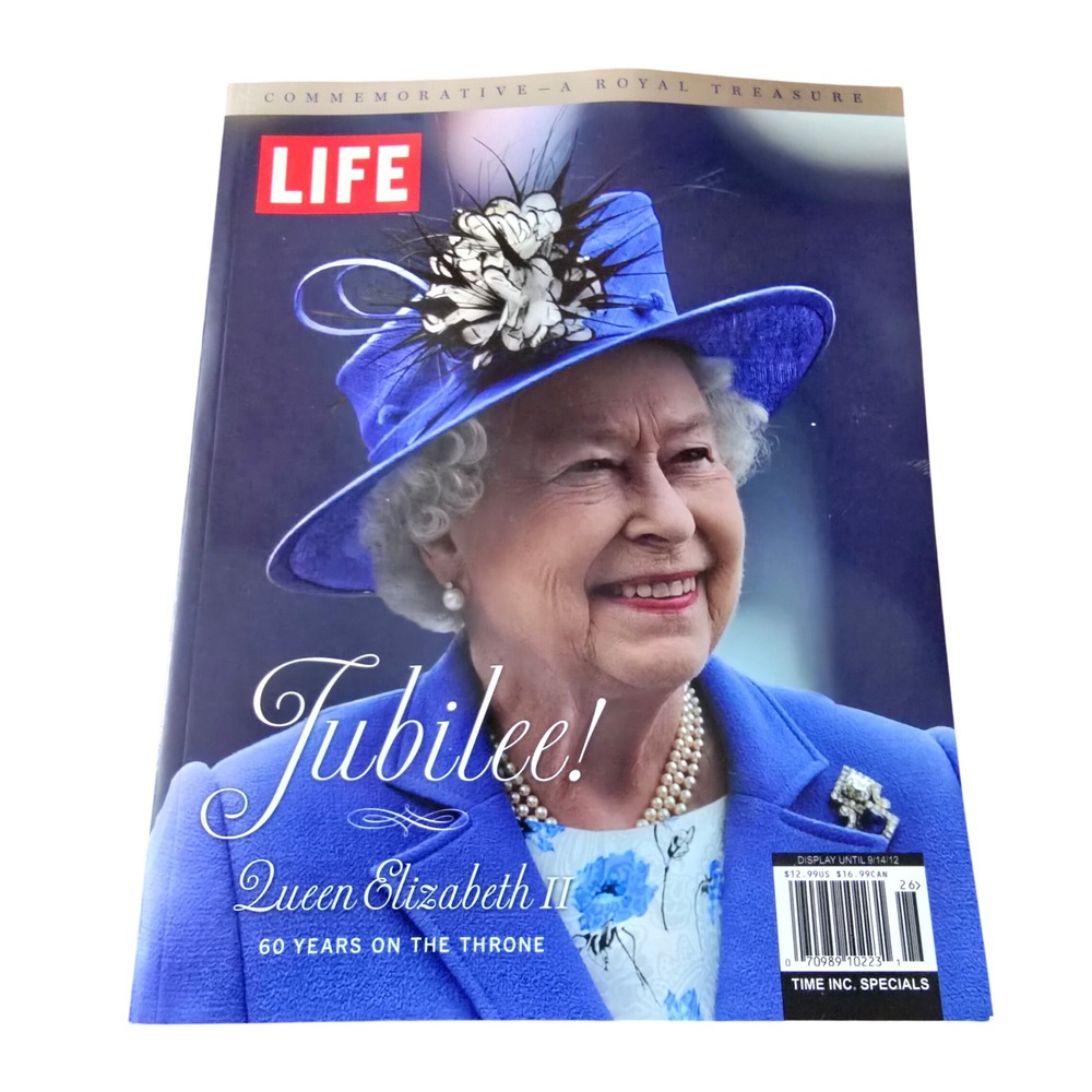 LIFE Magazine Jubilee Queen Elizabeth II OS Blue 60 Years on Throne 2012 Special